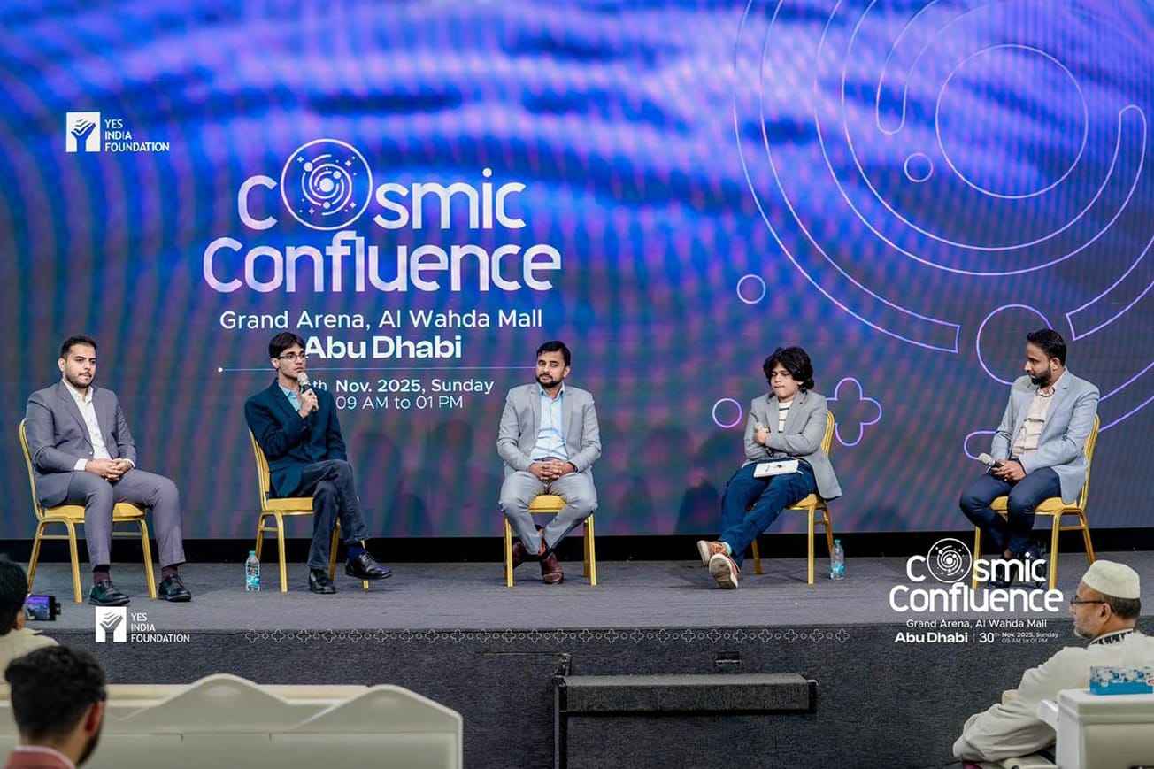 യെസ് ഇന്ത്യ കോസ്മിക് കോൺഫ്ലൂവൻസ് സമ്മിറ്റ്ന് ഉജ്ജ്വല സമാപനം